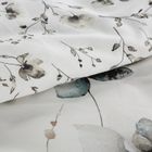 Eurofirany, komplet pościeli satynowej, premium22, 220-200 cm, biały