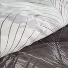 Eurofirany, komplet pościeli satynowej, premium23, 220-200 cm, kremowy