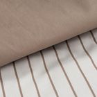 Eurofirany, komplet pościeli satynowej, Raya, 140-200 cm, biały