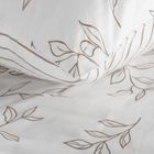 Eurofirany, komplet pościeli satynowej, Raya1, 160-200 cm, biały