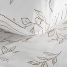 Eurofirany, komplet pościeli satynowej, Raya1, 220-200 cm, biały