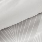 Eurofirany, komplet pościeli satynowej, spring, 140-200 cm, jasnoszary