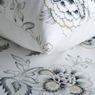 Eurofirany, komplet pościeli satynowej, spring, 160-200 cm, biały