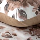 Eurofirany, komplet pościeli satynowej, Spring, 220-200 cm, biały