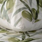 Eurofirany, komplet pościeli satynowej, spring, 220-200 cm, biały