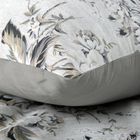 Eurofirany, komplet pościeli satynowej, Spring, 62, 140-200 cm, srebrny