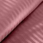 Eurofirany, komplet pościeli satynowej, Vera, 220-200 cm, pudrowy róż