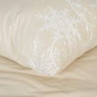 Eurofirany, komplet pościeli świątecznej, Santa, 220-200 cm, beżowy