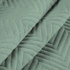 Eurofirany, narzuta len, 200-220 cm, zielony