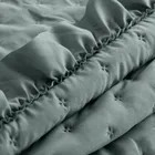 Eurofirany, narzuta, Libi, 220-240 cm, szałwiowy