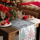 Eurofirany, obrus świąteczny, 33-183 cm, kremowy