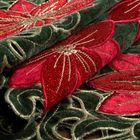 Eurofirany, obrus świąteczny, 35-180 cm, zielony