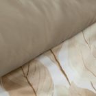 Eurofirany, pościel d91 Dafne, 160-200 cm, brązowy