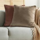 Eurofirany, poszewka Gaja 2, 45-45 cm, srebrny