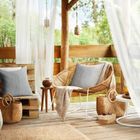 Eurofirany, poszewka, Garden3, 45-45 cm, srebrny