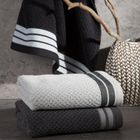 Eurofirany, ręcznik Madlen, 30-50 cm, granatowy