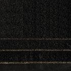 Eurofirany, ręcznik Nadine, 30-50 cm, czarny