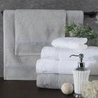 Eurofirany, ręcznik Sisi, 50-90 cm, srebrny