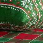 Eurofirany, świąteczny komplet pościeli, Aurora, 220-200 cm, zielony