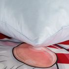 Eurofirany, świąteczny komplet pościeli, Beiner, 220-200 cm, jasnoszary