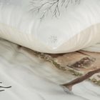 Eurofirany, świąteczny komplet pościeli, Joyfull, 140-200 cm, biały