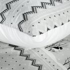 Eurofirany, świąteczny komplet pościeli, Tasha, 140-200 cm, biały