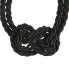 Eurofirany, sznur dekoracyjny Molly, 51 cm, czarny