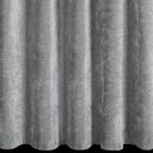 Eurofirany, zasłona gotowa, Nilo, na taśmie, 140-270 cm, szary