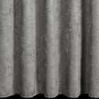 Eurofirany, zasłona gotowa, Vani, na taśmie, 140-270 cm, szary