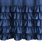 Eurofirany, zasłona zaciemniająca gotowa, Carli, 140-250 cm, granatowy