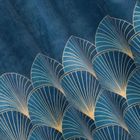 Eurofirany, zasłona zaciemniająca gotowa, d91, Gina, 140-250 cm, granatowy