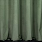 Eurofirany, zasłona zaciemniająca gotowa, d91 Rosa, 140-250 cm, ciemnomiętowy