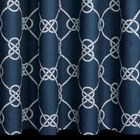 Eurofirany, zasłona zaciemniająca gotowa, Garden, na szelkach, 155-200 cm, granatowy