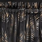 Eurofirany, zasłona zaciemniająca gotowa, Gloria, na taśmie 140-300 cm, czarny