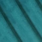 Eurofirany, zasłona zaciemniająca gotowa, Hazel, 140-250 cm, turkusowy