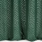 Eurofirany, zasłona zaciemniająca gotowa, Inga, 140-250 cm, ciemnozielony