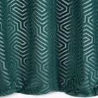 Eurofirany, zasłona zaciemniająca gotowa, Inga, na taśmie, 140-250 cm, turkusowy