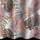 Eurofirany, zasłona zaciemniająca gotowa, Korfu, 140-250 cm, pudrowy