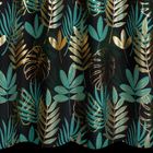 Eurofirany, zasłona zaciemniająca gotowa, Malta, 140-250 cm, ciemnozielony