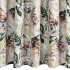 Eurofirany, zasłona zaciemniająca gotowa, na szelkach, Garden2, 155-260 cm, biały