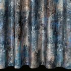 Eurofirany, zasłona zaciemniająca gotowa, na taśmie, Ester, 140-250 cm, turkusowy