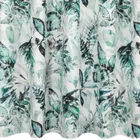 Eurofirany, zasłona zaciemniająca gotowa, na taśmie, Garden2, 155-200 cm, biały