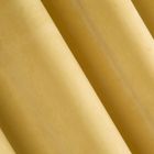 Eurofirany, zasłona zaciemniająca gotowa, Pierre, 140-250 cm, musztardowy