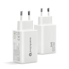 Everactive, ładowarka sieciowa, GAN 1xUSB, 2xUSB-C, QC, 65W, biała, SC-655Q