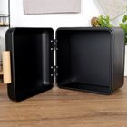 Excellent Houseware, chlebak metalowy, czarny