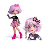 Famosa, Hello Kitty, lalka modowa, fioletowa, 19,5 cm