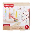 Fisher-Price, Drewniany tort urodzinowy, zabawka edukacyjna