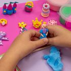 Floss & Rock, Clay & Play, Księżniczki, masy plastyczne, 10 kolorów