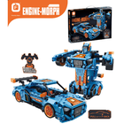Forange, Engine-Morph, samochód 2w1, klocki konstrukcyjne, 611 elementów
