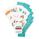 Funny Games, Traffic, zestaw 4w1, puzzle + memory + domino + fiszki, 124 elementy